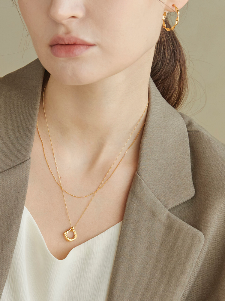 디모멘트 디모멘트 PZ SET 925 Necklace