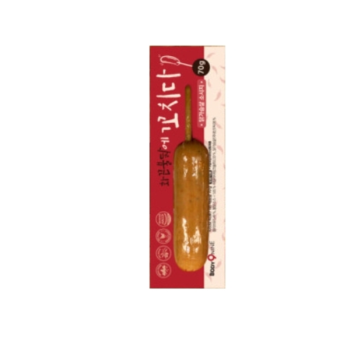 바디나인 화끈불닭에 꼬치다 70g