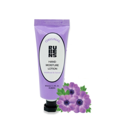 루벤스 핸드 모이스쳐 로션 핸드 크림 와일드 플라워 앤 카모마일 50ml