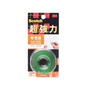 3M 스카치 초강력 투명 폼 양면테이프 KTD19