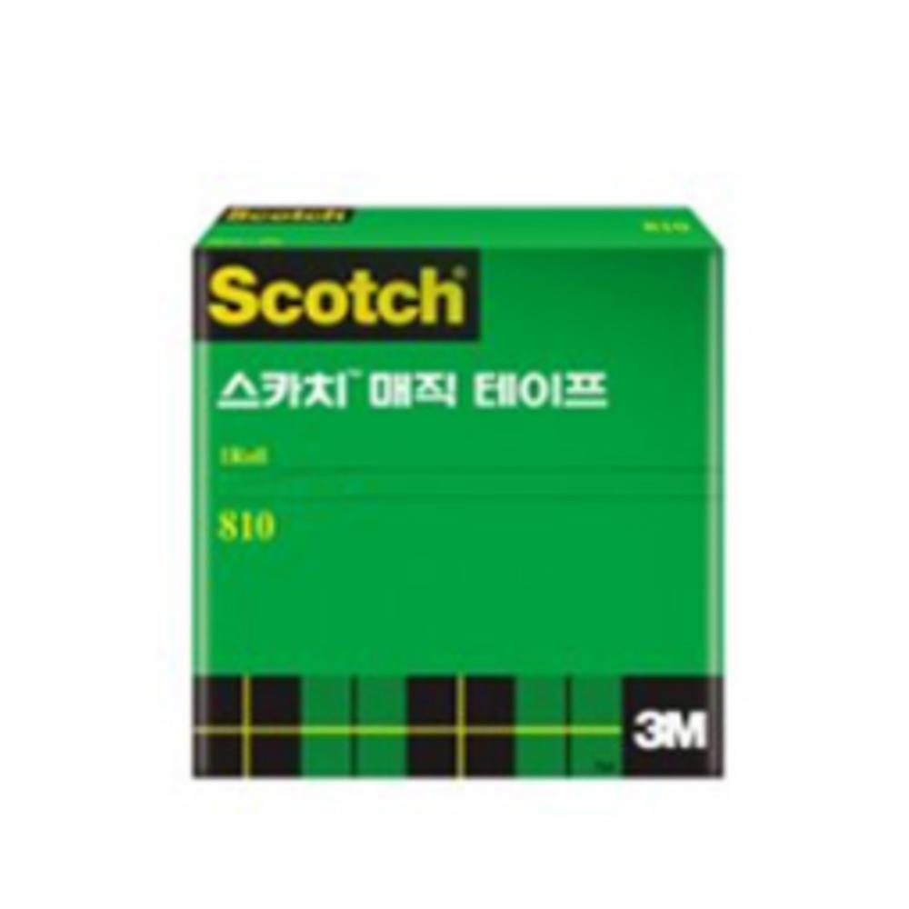 3M 스카치 3 매직테이프 리필 810R 12mmx65m