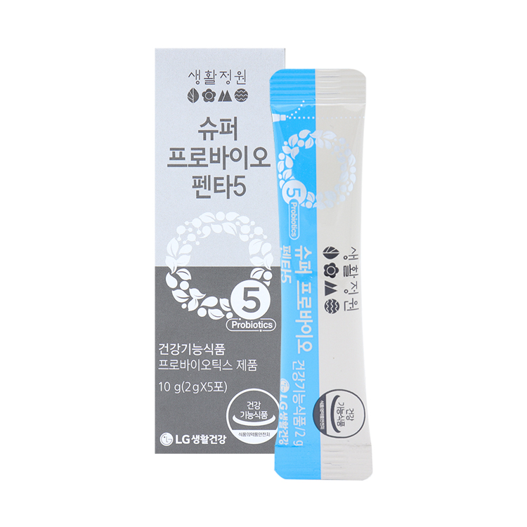 생활정원 슈퍼 프로바이오 펜타5 2g x 5포