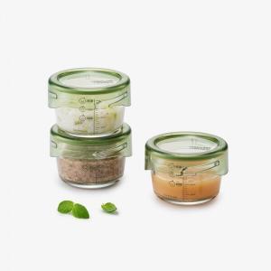 락앤락 바로한끼 더편한 이유식용기 3P - 카키 LLG540S3