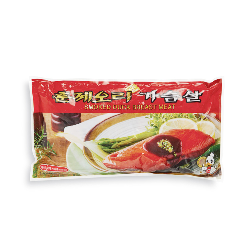 명일품 냉동 훈제 오리 가슴살 225g x 4입 900g