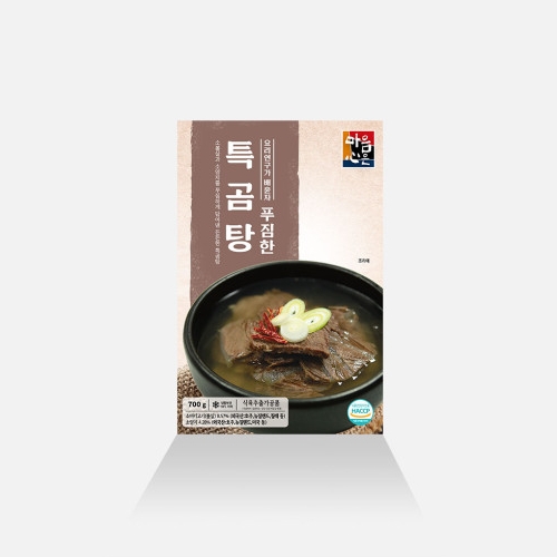 태양식품 마음심은 요리연구가 배윤자 푸짐한 특곰탕 700g