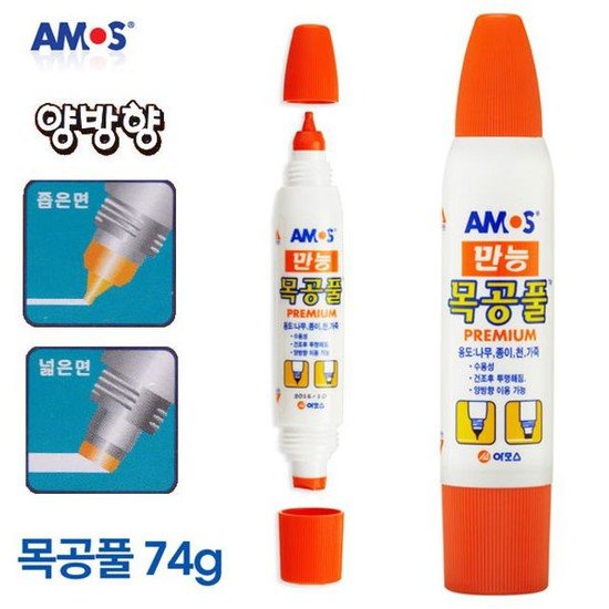 아모스 만능 목공풀 74g 1개