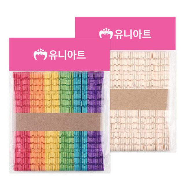 유니아트 하드바 블록 원목 혼합