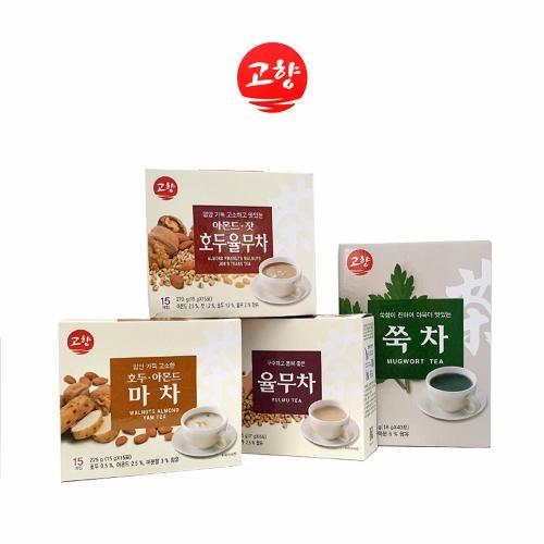 고향 아몬드 잣 율무차 마차 쑥차 호두율무차