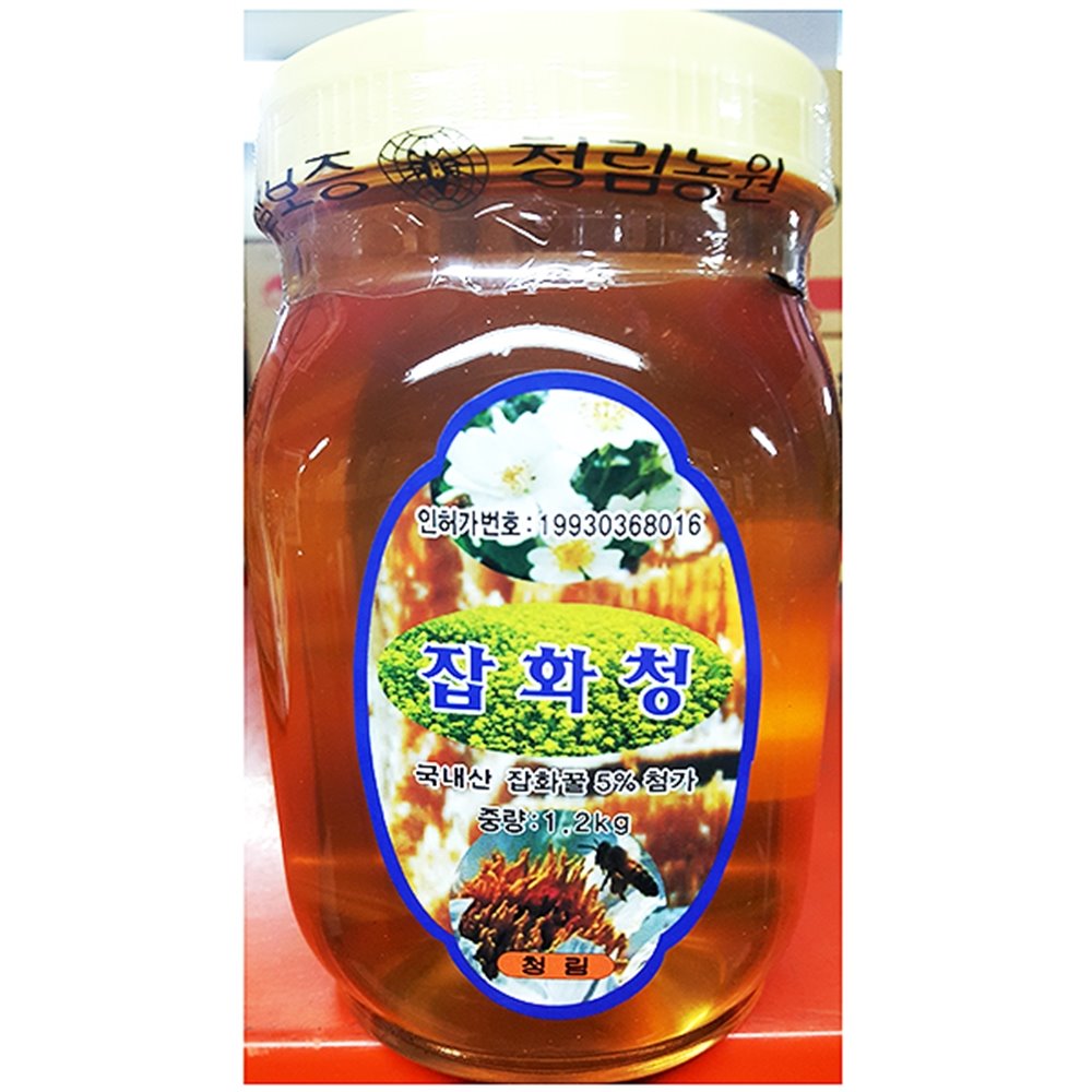 업소용 식당 식자재 청림식품 잡화청 1 2kg 실온보관