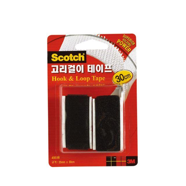 고리걸이테이프 25mmX30cm 3M X 2매입 4951R