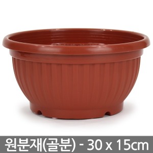 원분재 화분 중형 - 골분 분재 식물 플분 원형화분 분배분 재배분 분갈이 인테리어 베란다 화분 02 세인 원분재 -중형