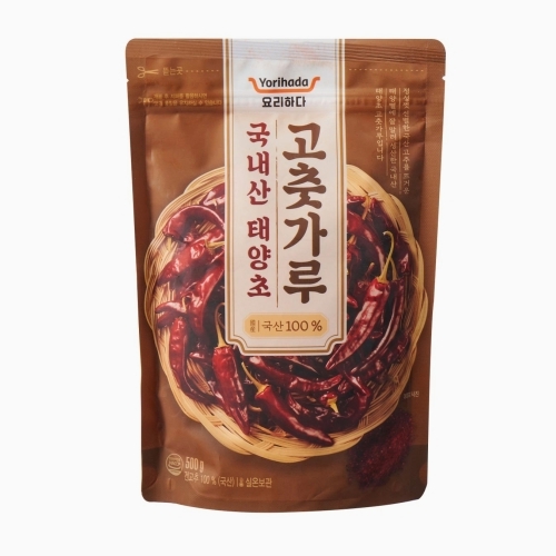 청화농산 요리하다 국내산 태양초 고춧가루 500g