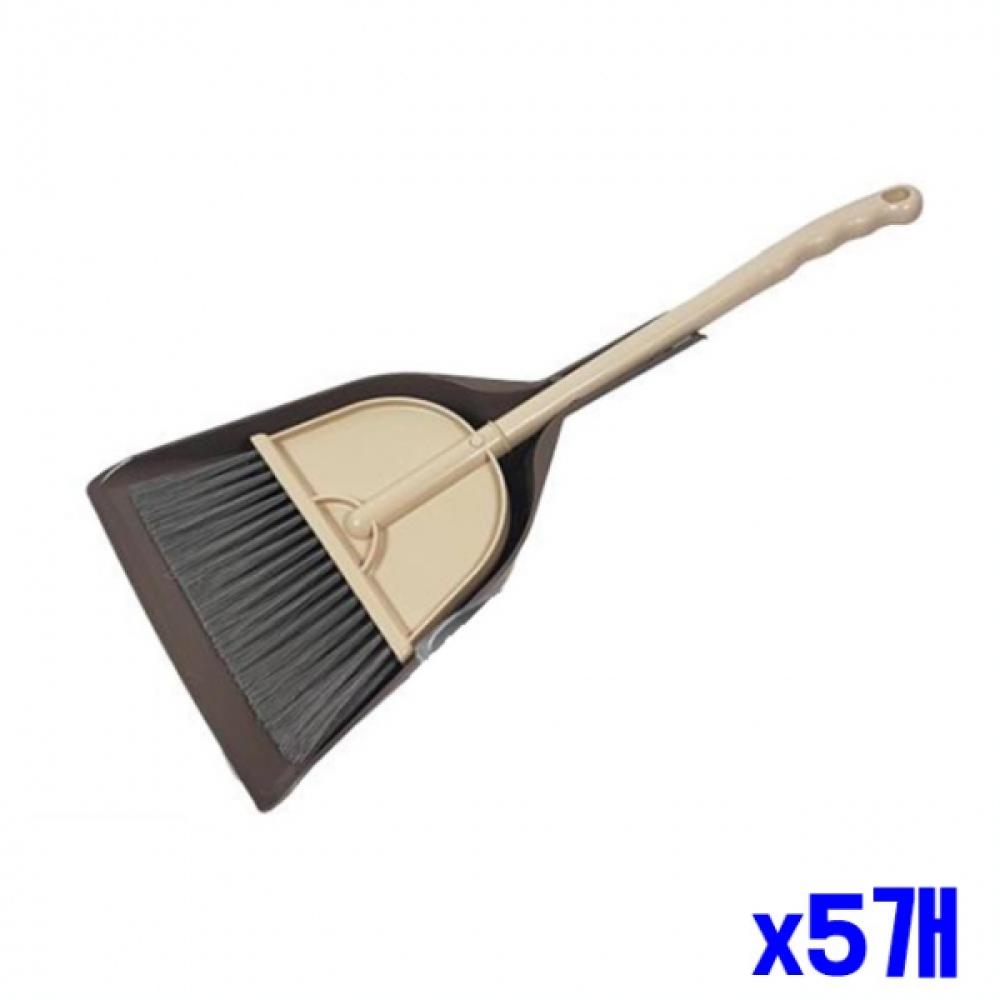 고급재질 빗자루 쓰레받이 세트 2색 x3개 청소용품