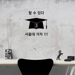 할수있다 서울대 가자 문구변경 그래픽스티커
