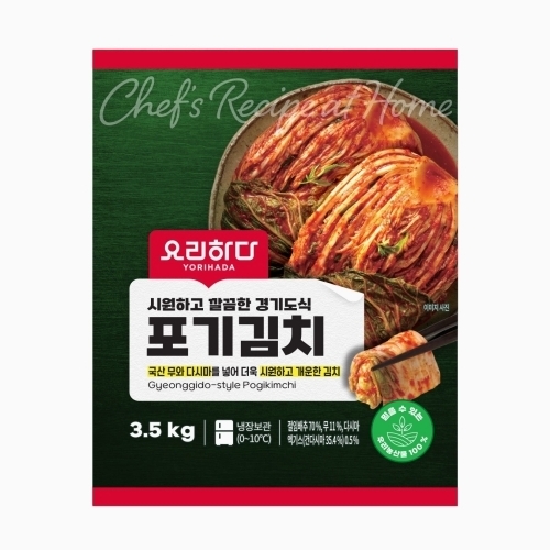 들빛식품 요리하다 경기도식 포기김치 3.3kg