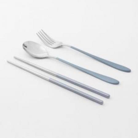 하이쿠킹 휴대용 수저 포크세트 도시락 수저통