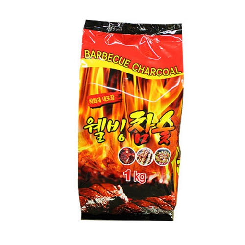 웰빙 참숯 1kg