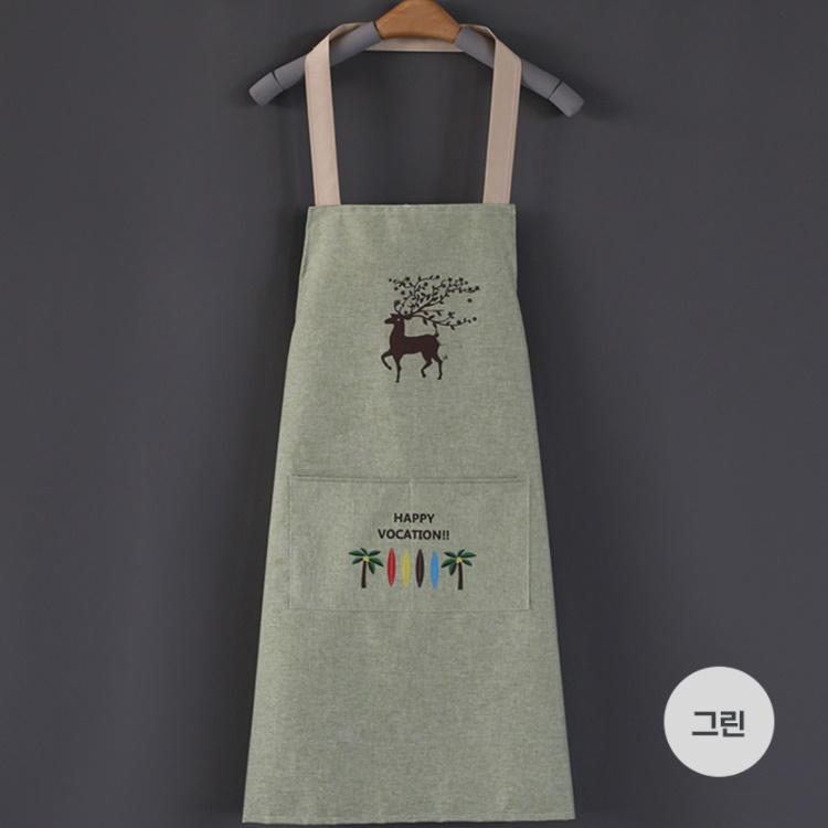 카페 바리스타 주방 미용실 공방 커플 앞치마
