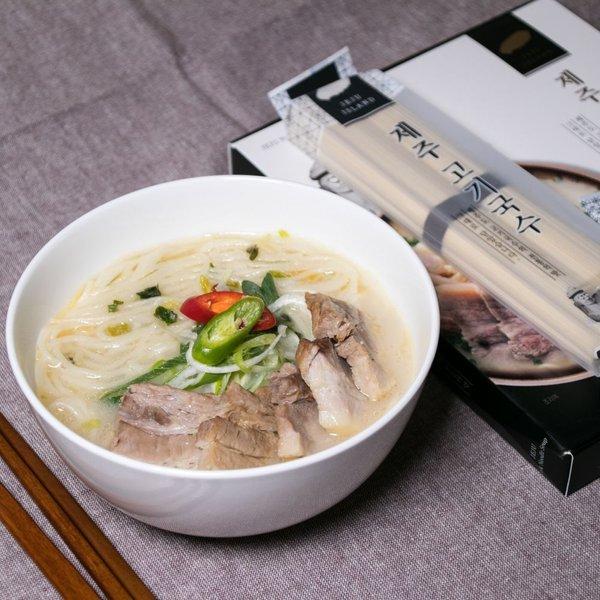 진짜제주끝판왕 제주 고기국수 4인분 100g x 4