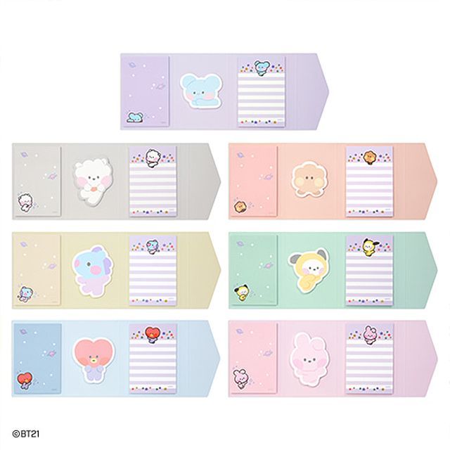 BT21 스티키 메모 - 미니니
