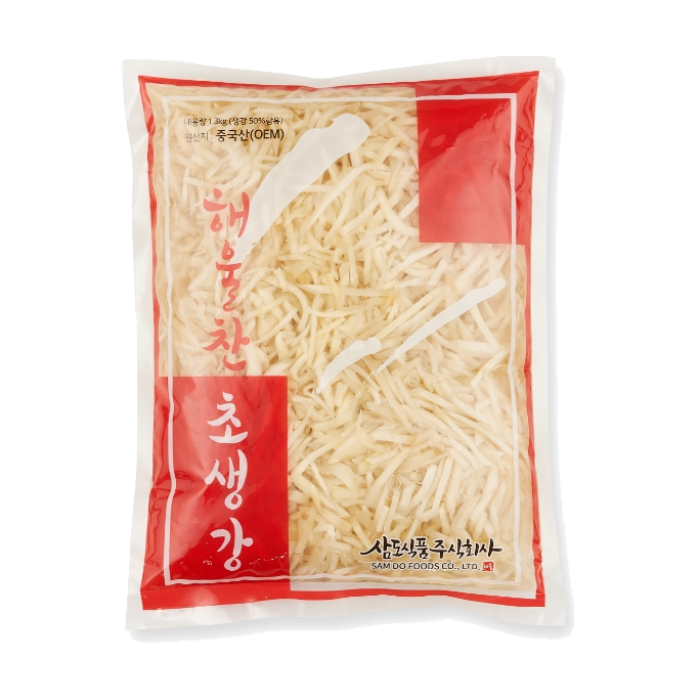 삼도 삼도 해울 원씨푸드 삼도 해울 백 채 초생강1 3kg 채생강 생강채 초절임 센기리쇼가 장어구이 오싱고