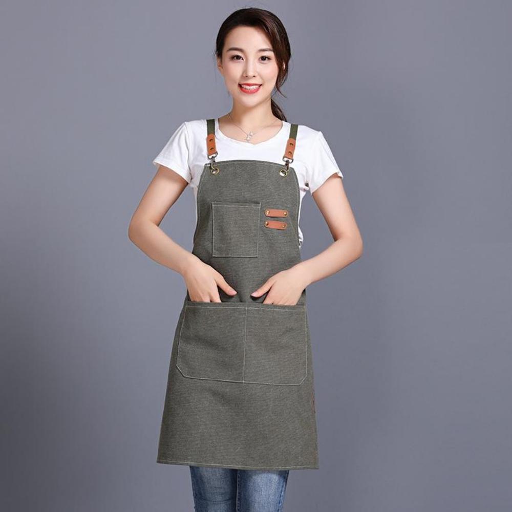 바리스타 앞치마 카페 공방 화방 미용실 네일샵 까페 방수 앞치마