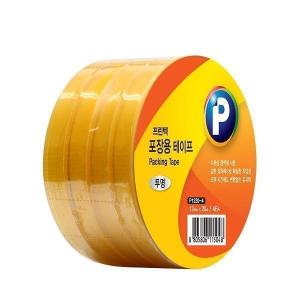 포장용테이프 투명 4롤 P1220-4