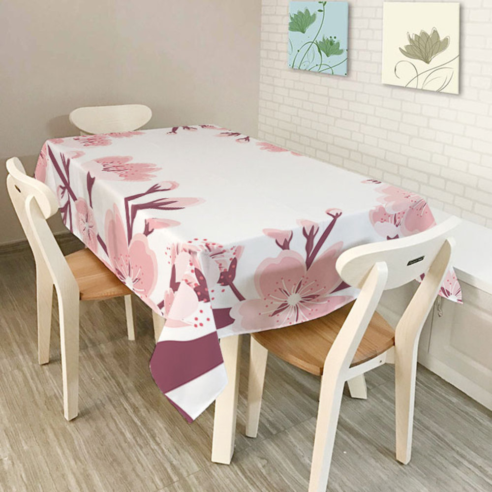 아울리빙 워터컬러 키친 테이블커버 G 140 x 180 cm