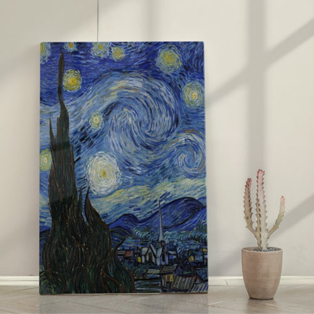 꾸밈 pc728-폼아크릴액자38CmX58Cm 별이빛나는밤 세로