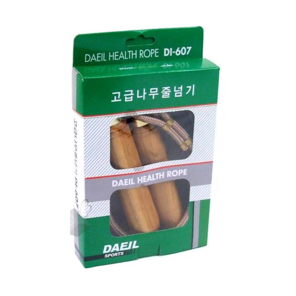 고급 나무 손잡이 줄넘기 다이어트 운동 휘트니스