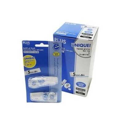 아톰상사 아톰 아톰 플러스수정테이프 리필 1갑 10개입 WH-605R-2P