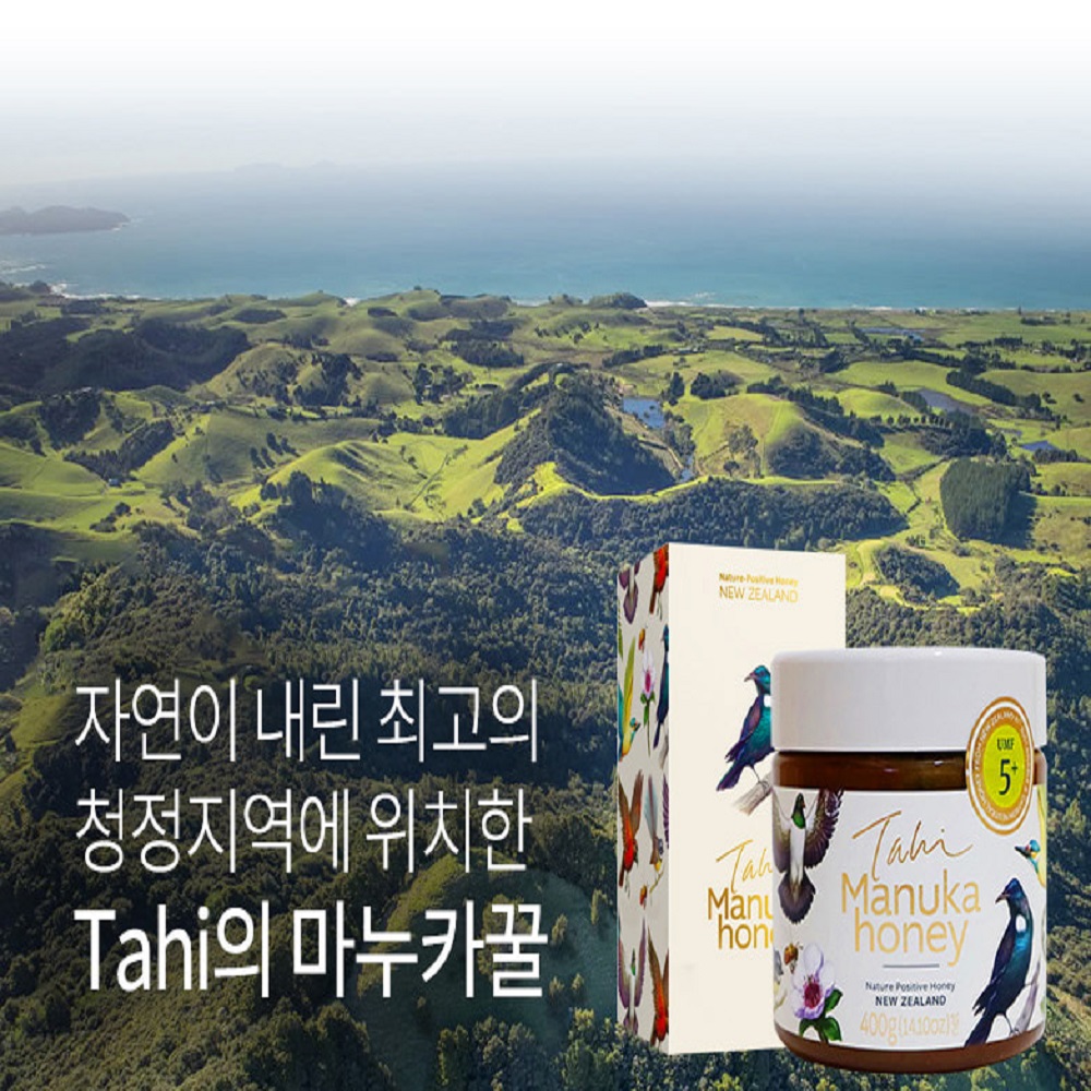 TAHI UMF 10 마누카꿀 400g 뉴질랜드 청정꿀 1개