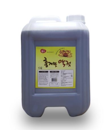 홍일식품 홍일점 홍게맛액젓 13L