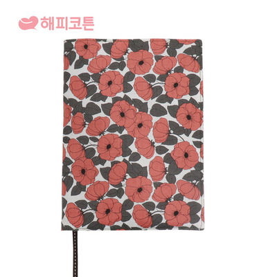 아이밍키 해피코튼 북커버 책커버 북케이스 레드포피