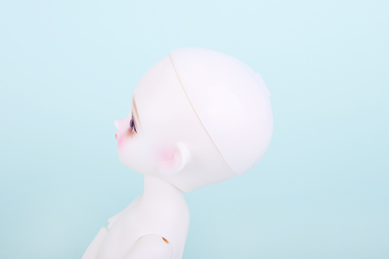 구체관절인형 가발고정 실리콘 헤드캡 bjd 헤드캡 실리콘캡 가발착색방지