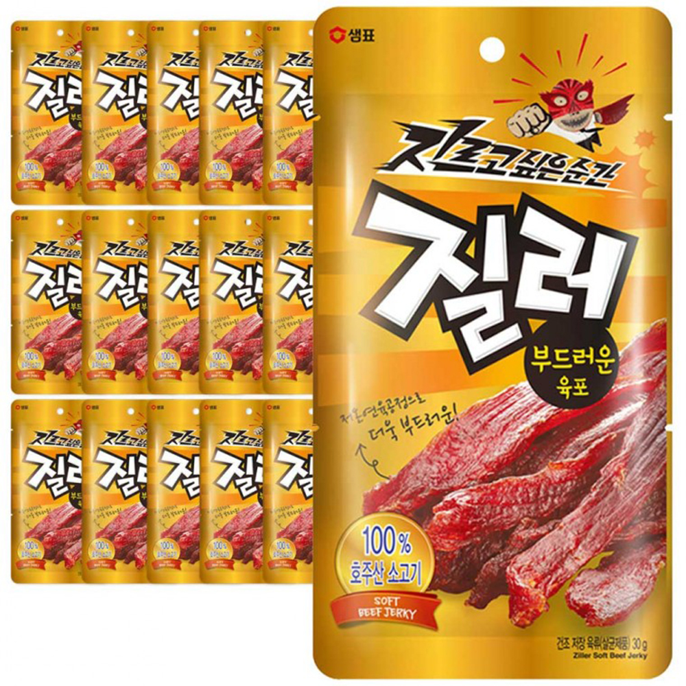 샘표 샘표 질러 부드러운 육포 30g x 3개