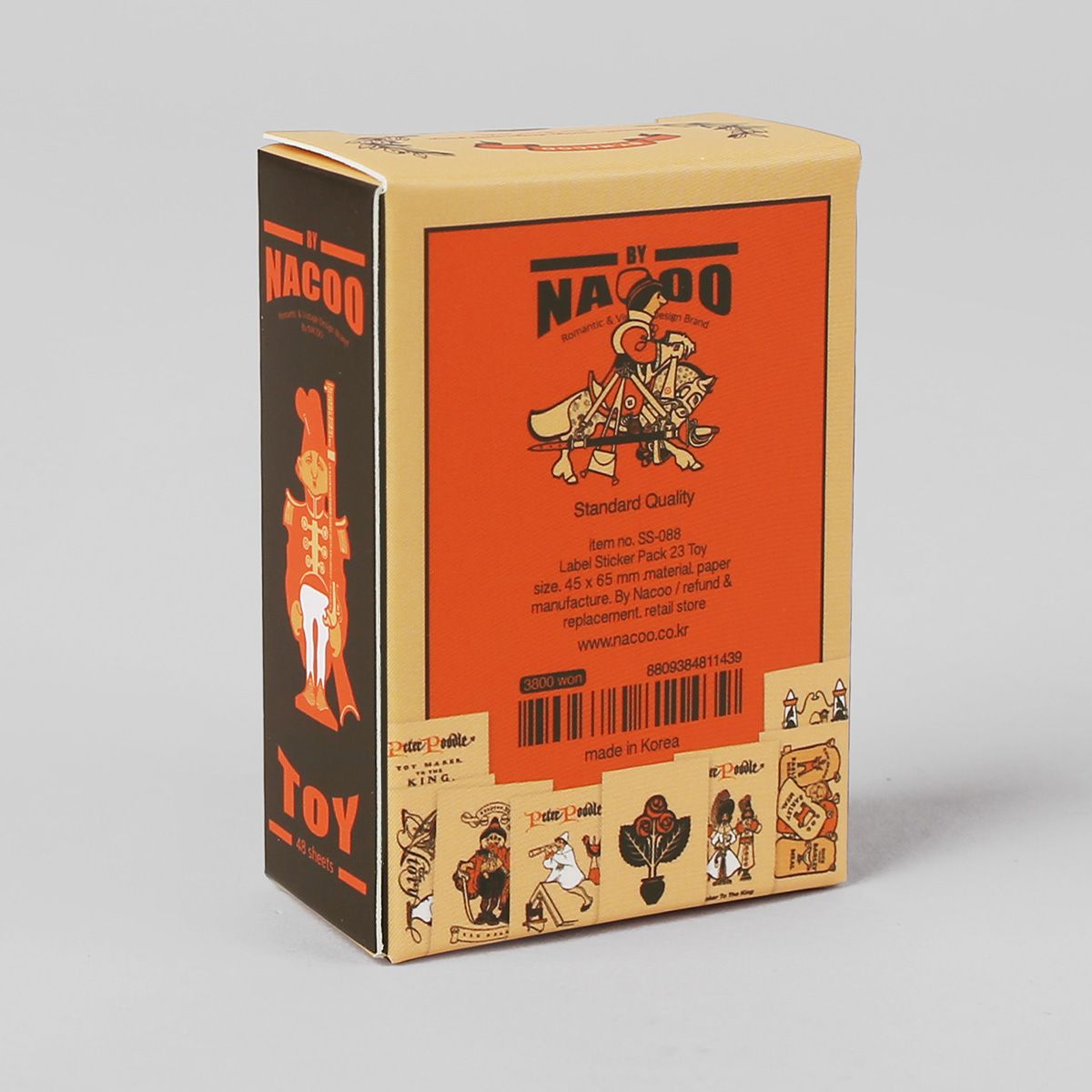 라벨 스티커팩-23 토이