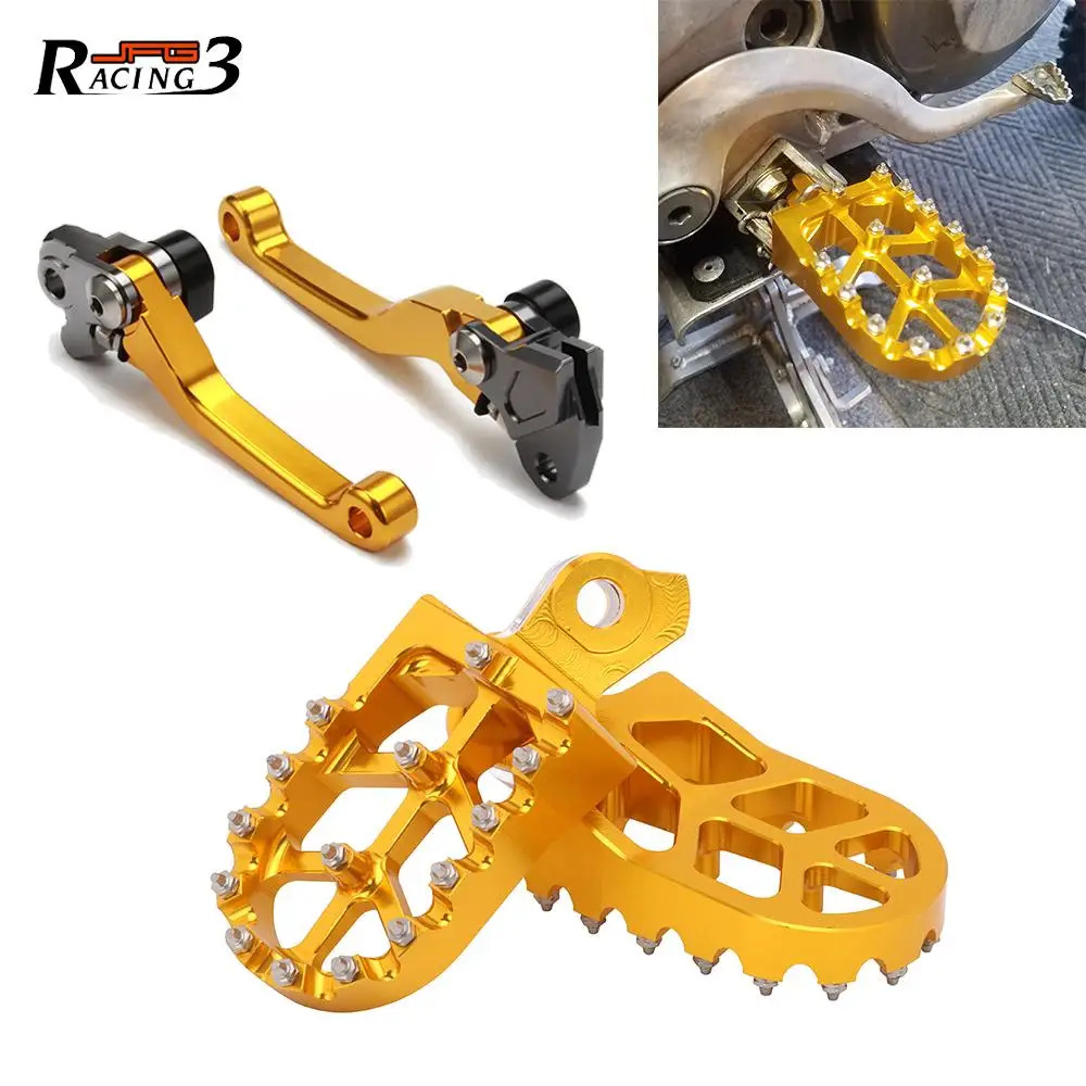 바이크 오토바이 브레이크 레버 풋페그 발판 스즈 2007- 2005- RMZ 250 450 RMZ250 RMZ450