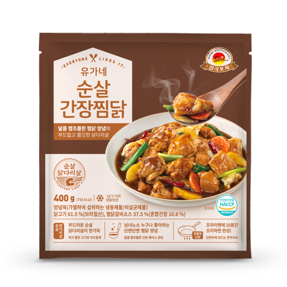 유가네 순살 간장찜닭