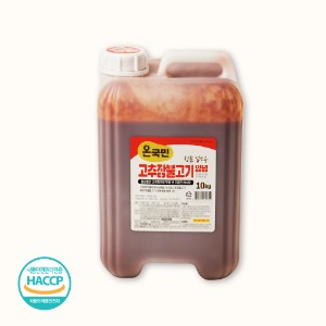 온국민 고추장불고기 제육 업소용 소스 10kg