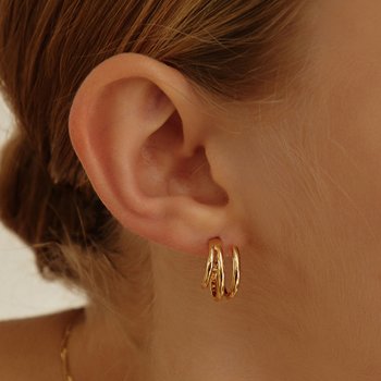 triple unbalance earring