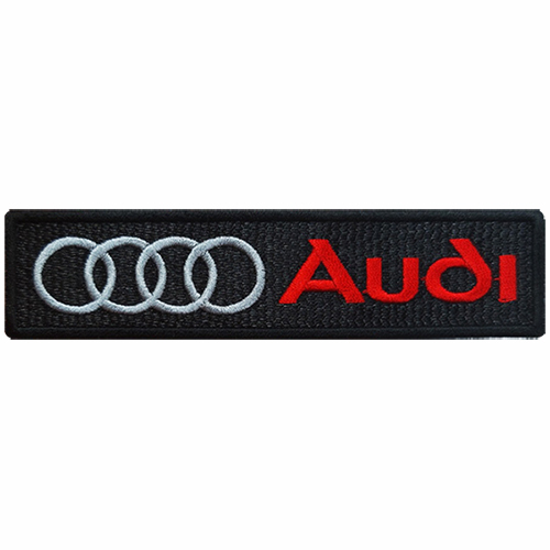 와펜 D747 - Audi 아우디 사각 로고 마크 패치 와펜