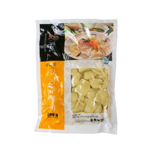 우리농산 우리맛 감자 수제비 518g