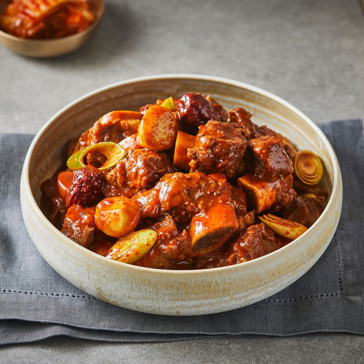 정성담 매콤 소갈비찜 800g