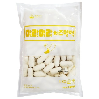 잘 불지 않는 떡안애 치즈밀떡 1kg