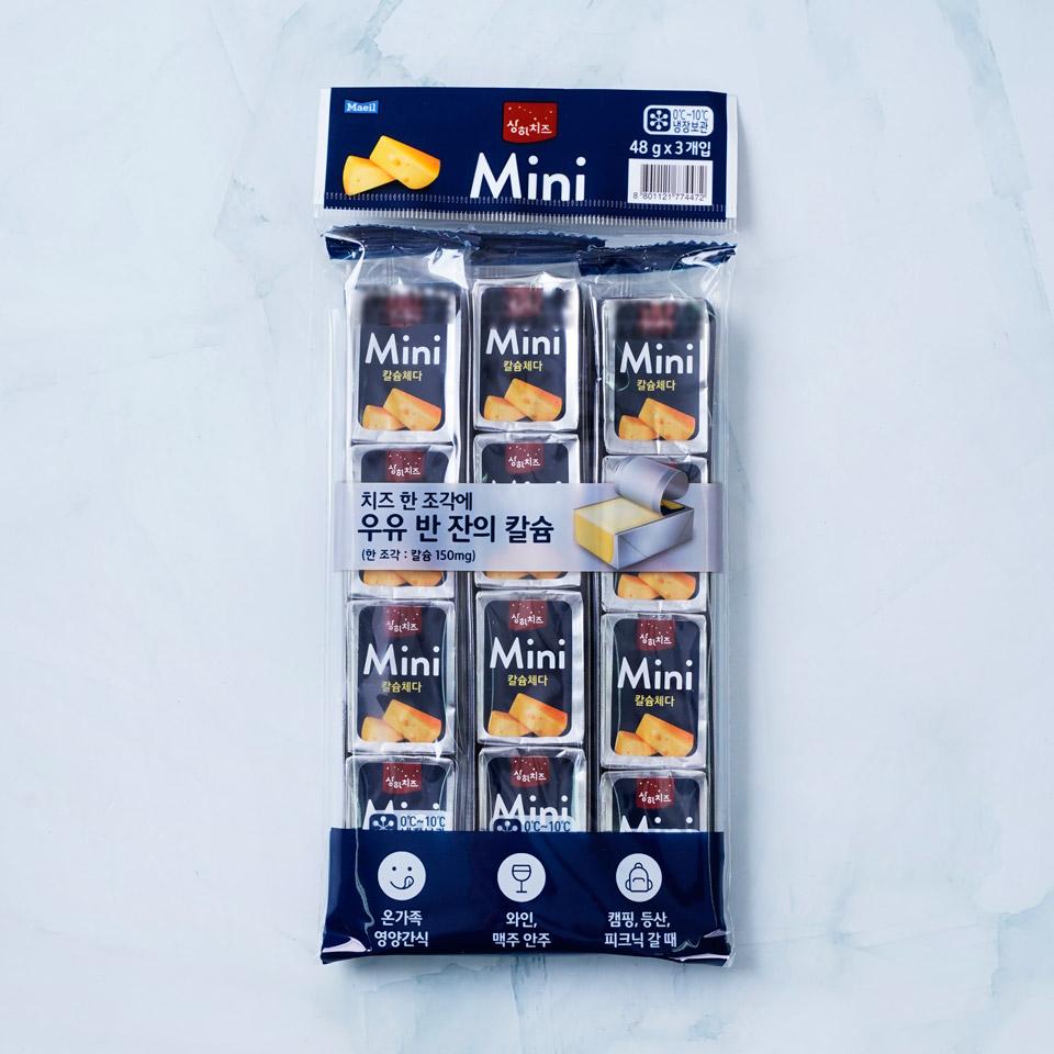 메가마트 매일 상하 미니치즈 칼슘체다 48g 3 48g 1개