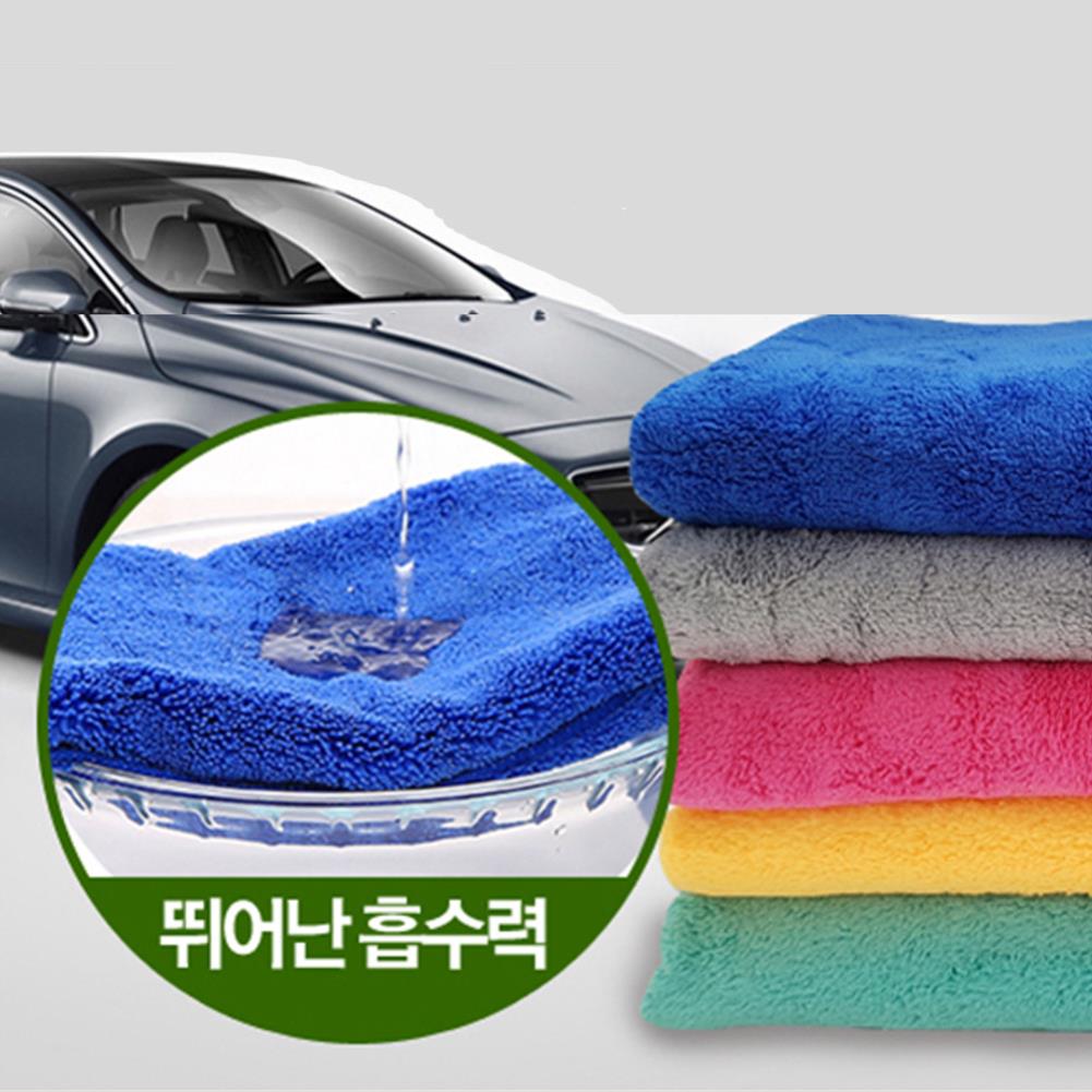 LW 더블 드라잉 타월 타올 자동차 세차 버핑 수건