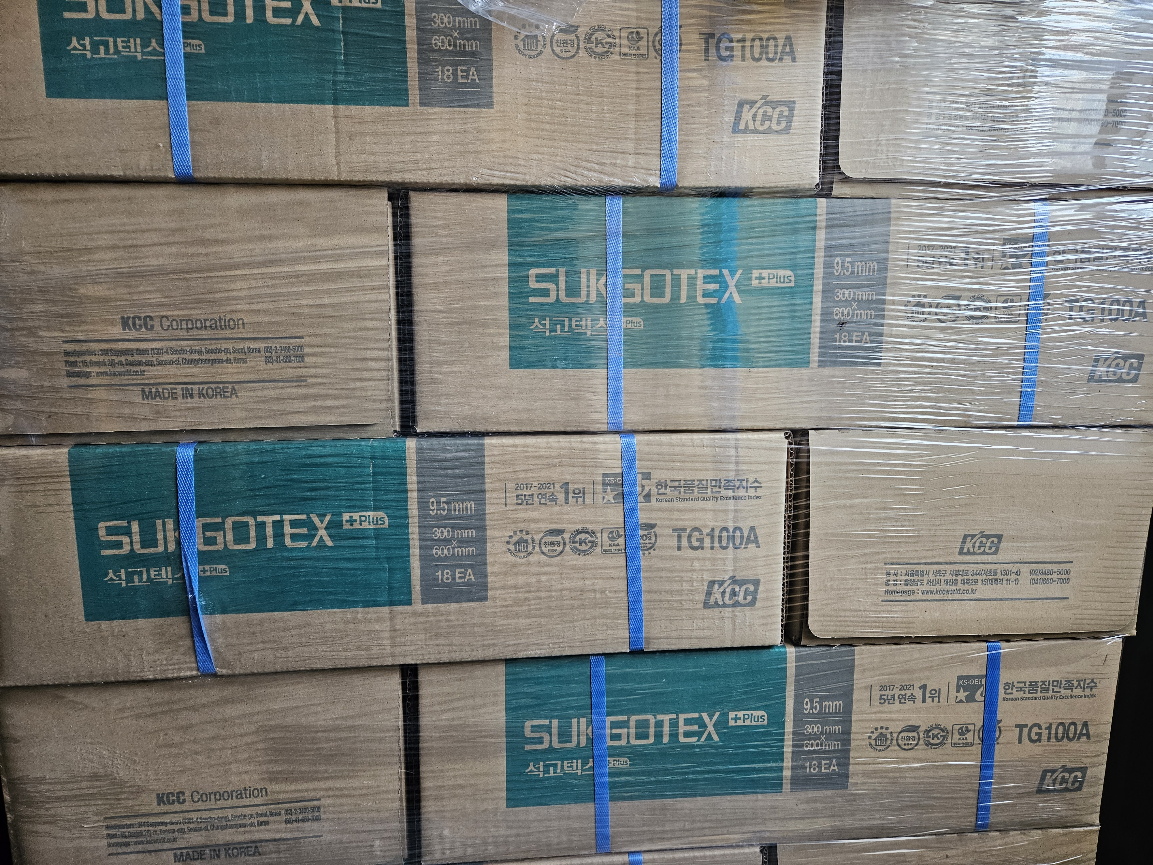 KCC 마이텍스 18매 1BOX 12TX300X600