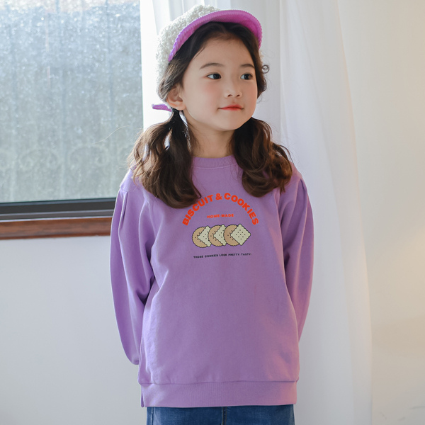 아이러브제이 아이러브제이 비스켓 and 쿠키 맨투맨 티 JTFTO64