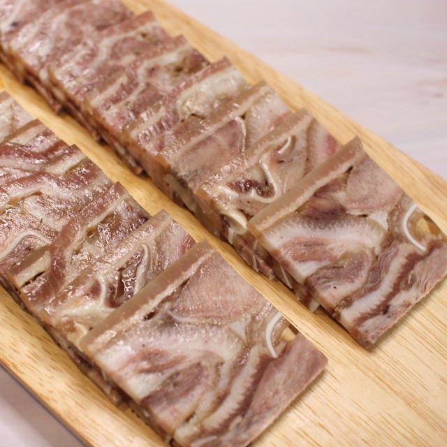 더바른푸드 30년 전통 국내산 슬라이스 편육 500g x 3팩